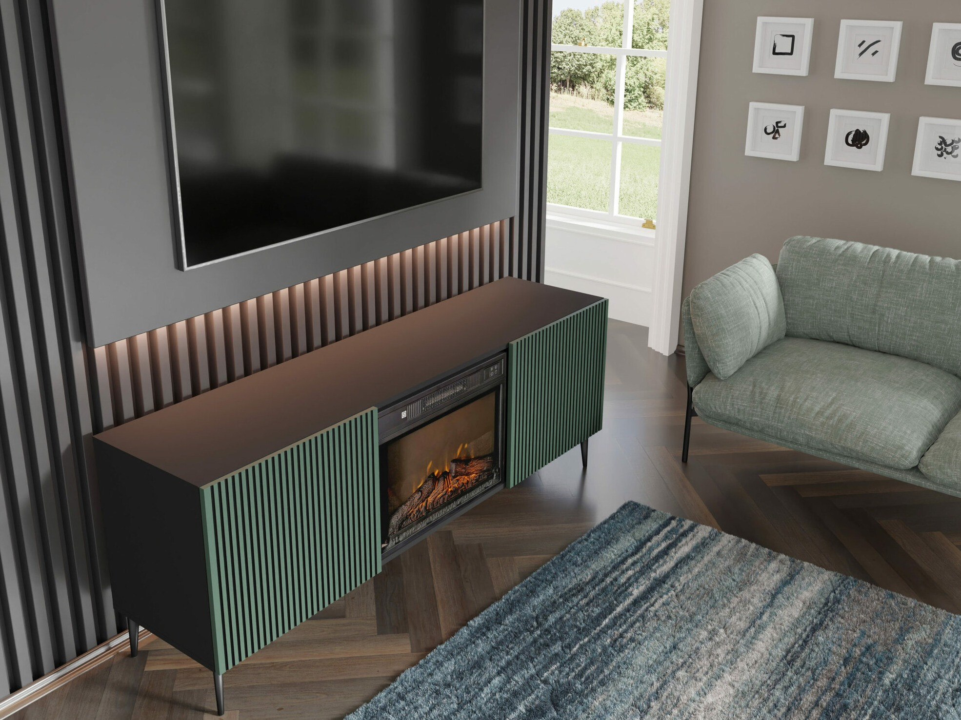 Dressoir Talsalu 111 (Groen)