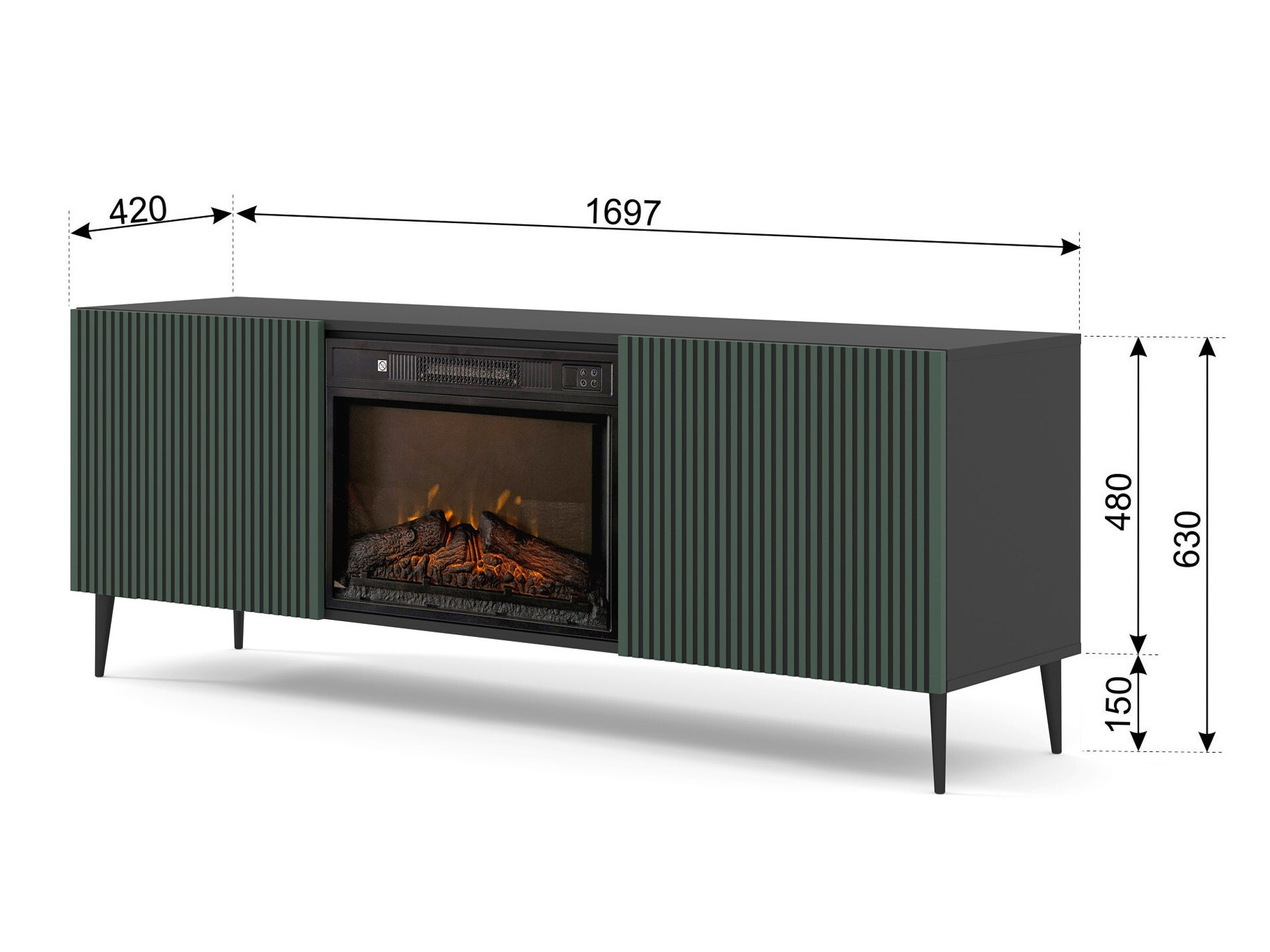 Dressoir Talsalu 111 (Groen)