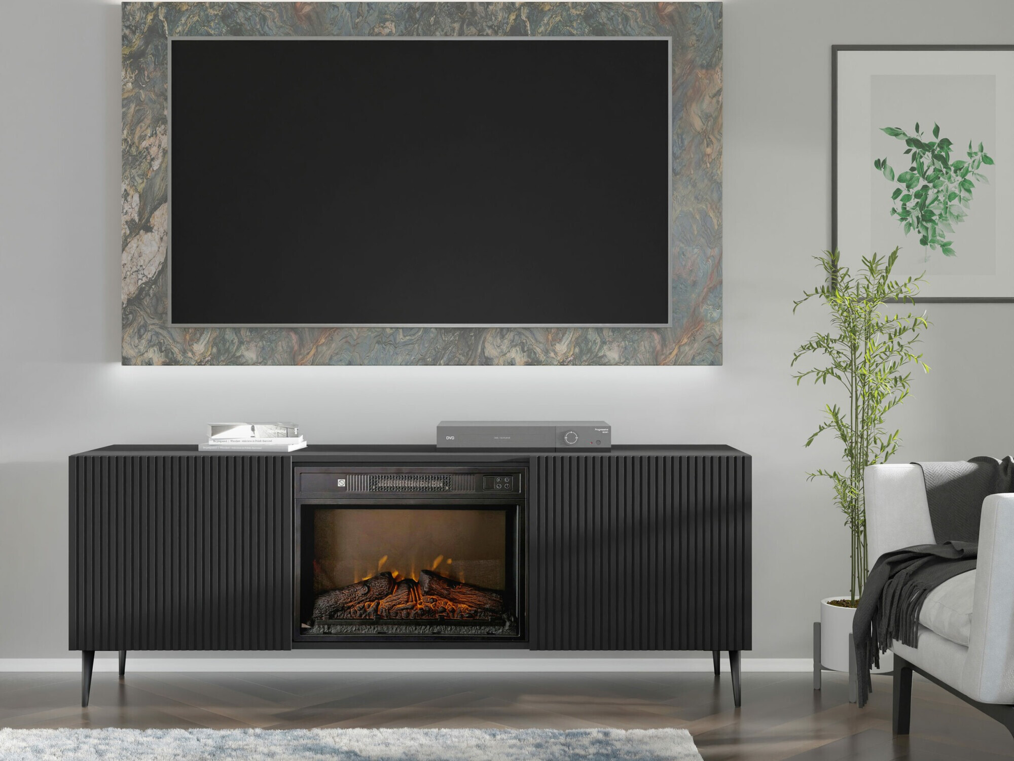 Dressoir Talsalu 111 (Zwart)