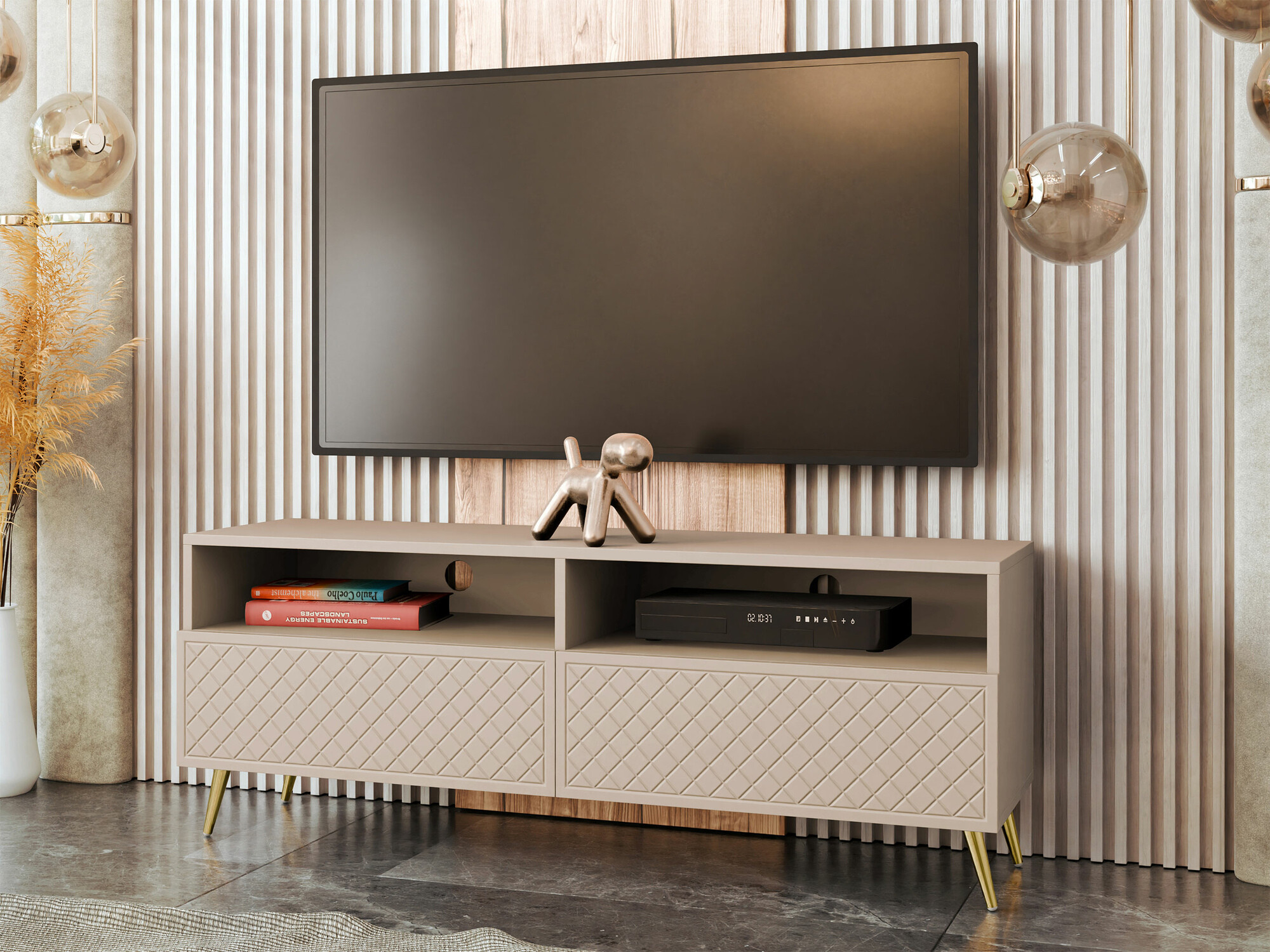 TV-meubel Comfivo Nuromo 112 (Beige)