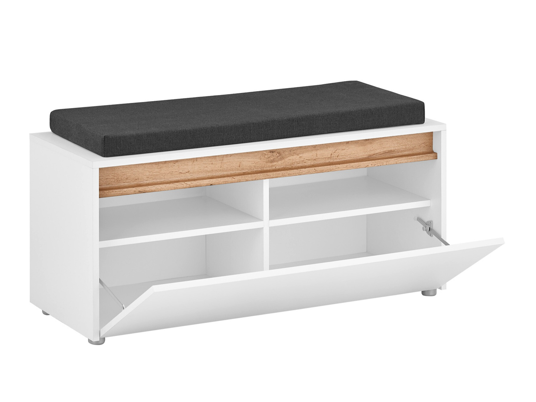 Schoenenkast Elbsori 164 (Wit)