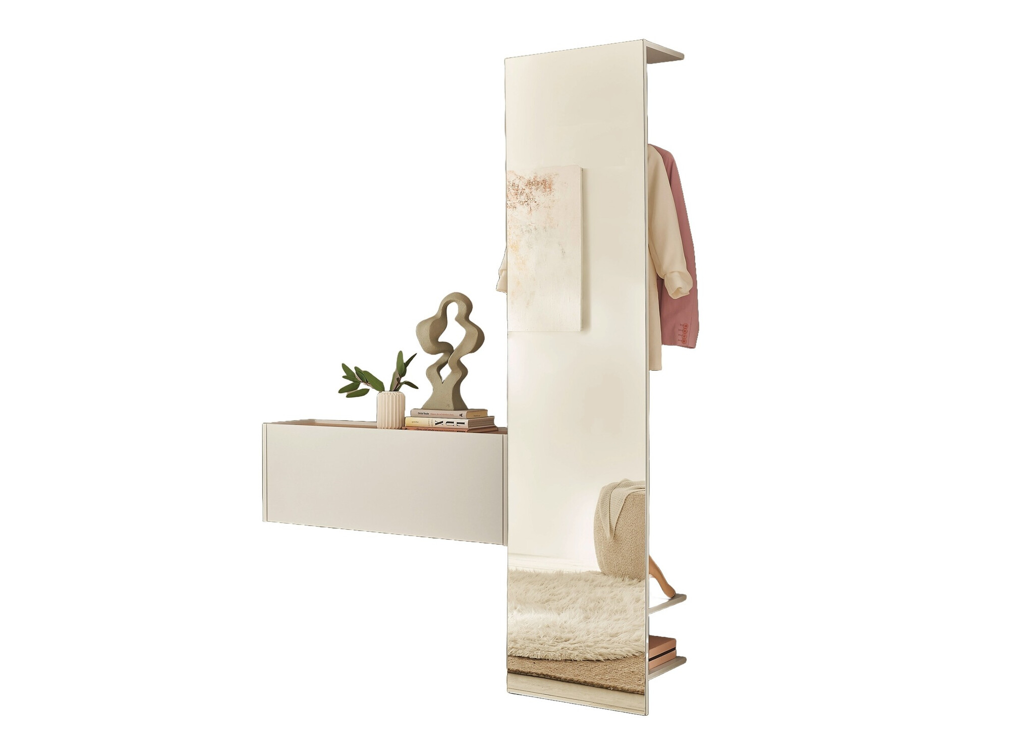 Gangmeubelset Elbsori 166 (Wit)