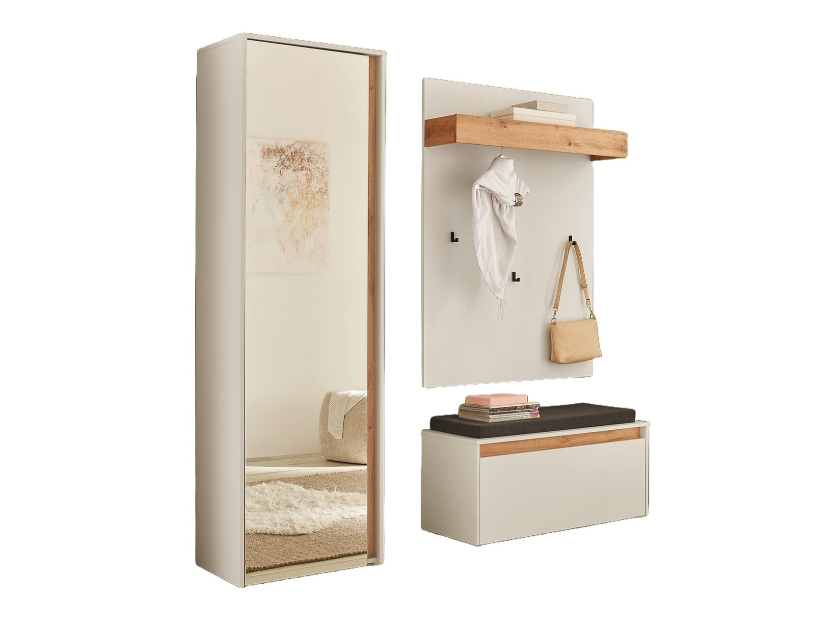 Gangmeubelset Elbsori 167 (Wit)