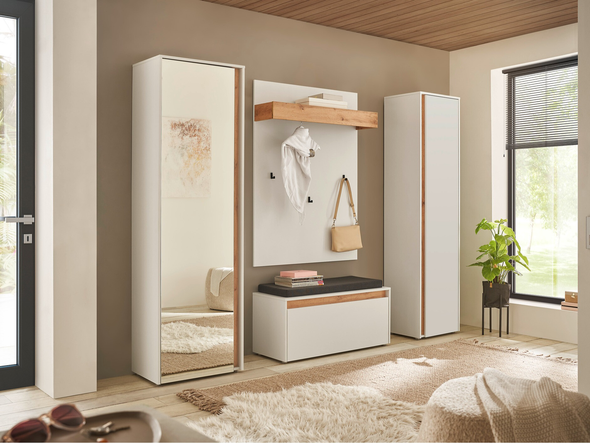 Gangmeubelset Elbsori 169 (Wit)