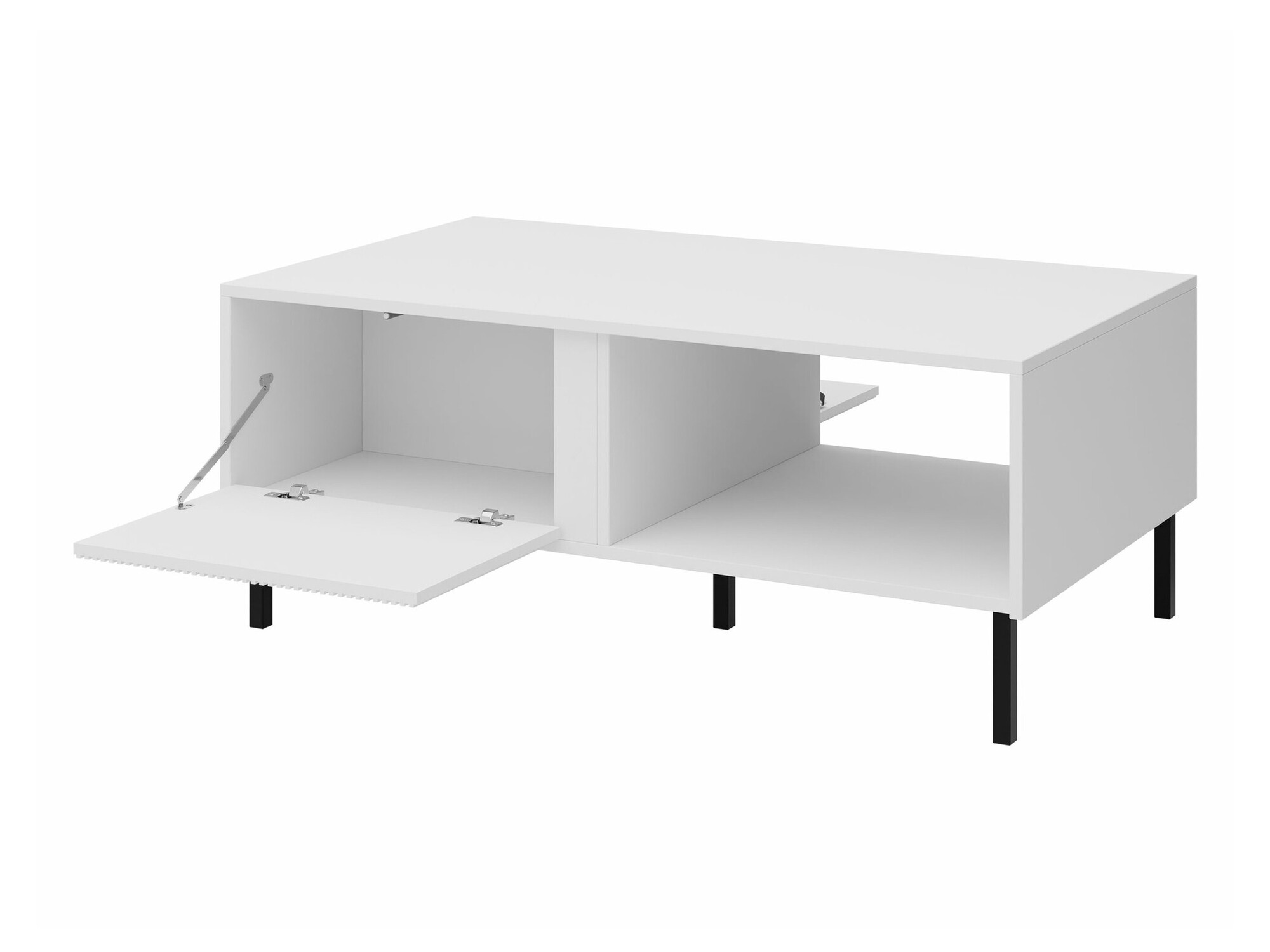 Salontafel Lumiri 107 (Eiken + Zwart)