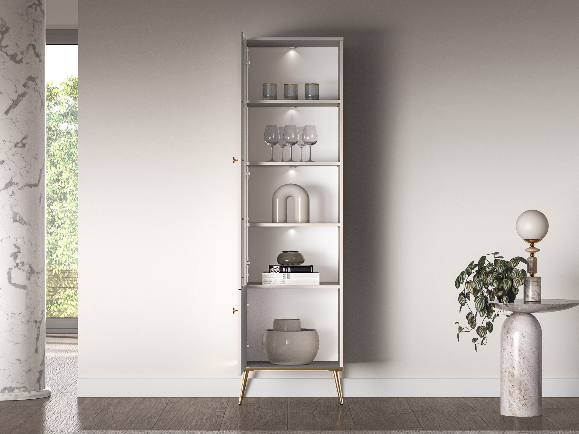 Boekenkast Veslomi 100