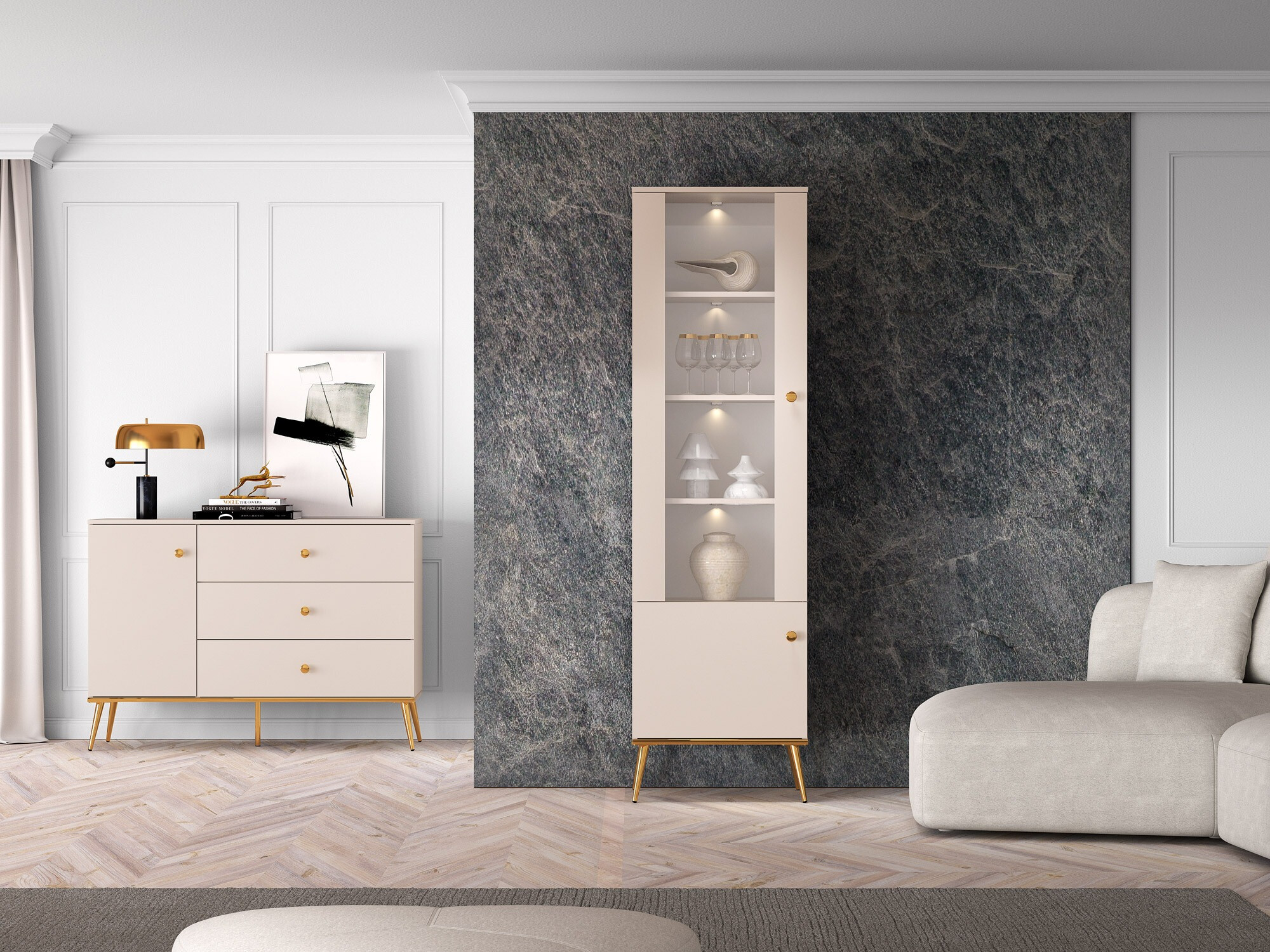 Boekenkast Veslomi 100