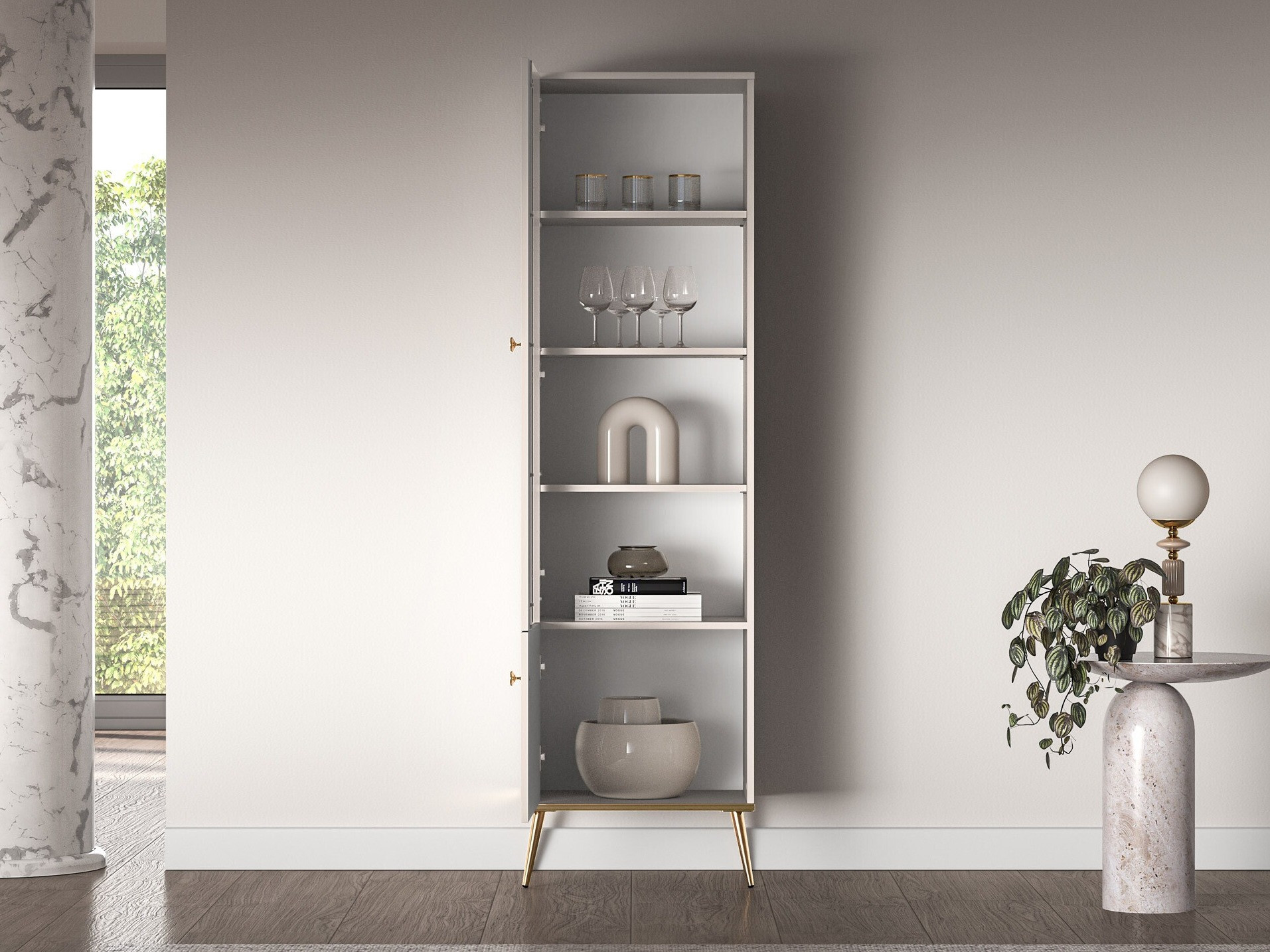 Boekenkast Veslomi 100