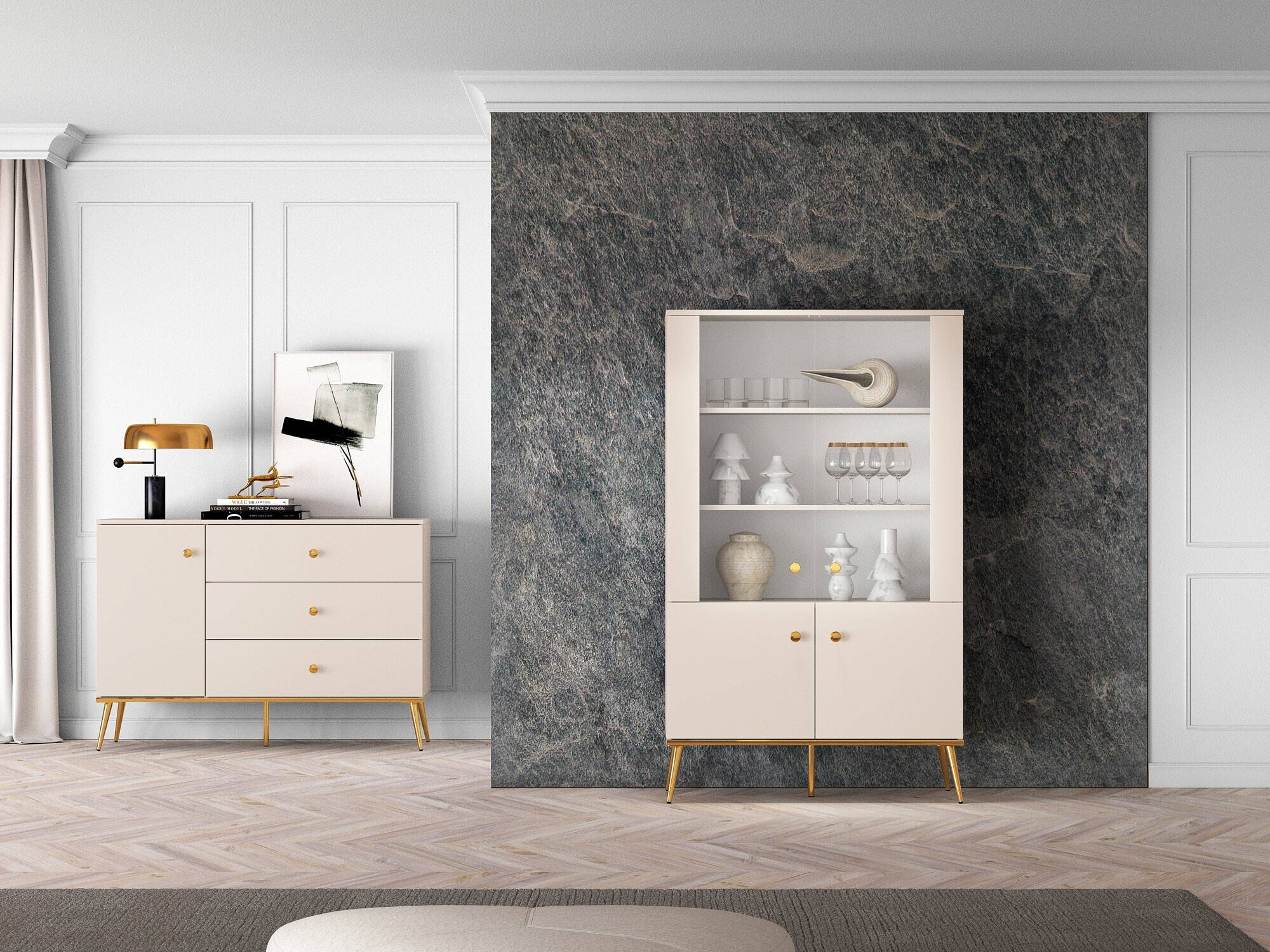 Boekenkast Veslomi 103