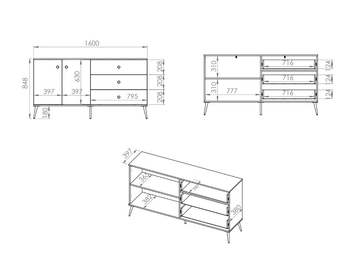 Ladekast Veslomi 104