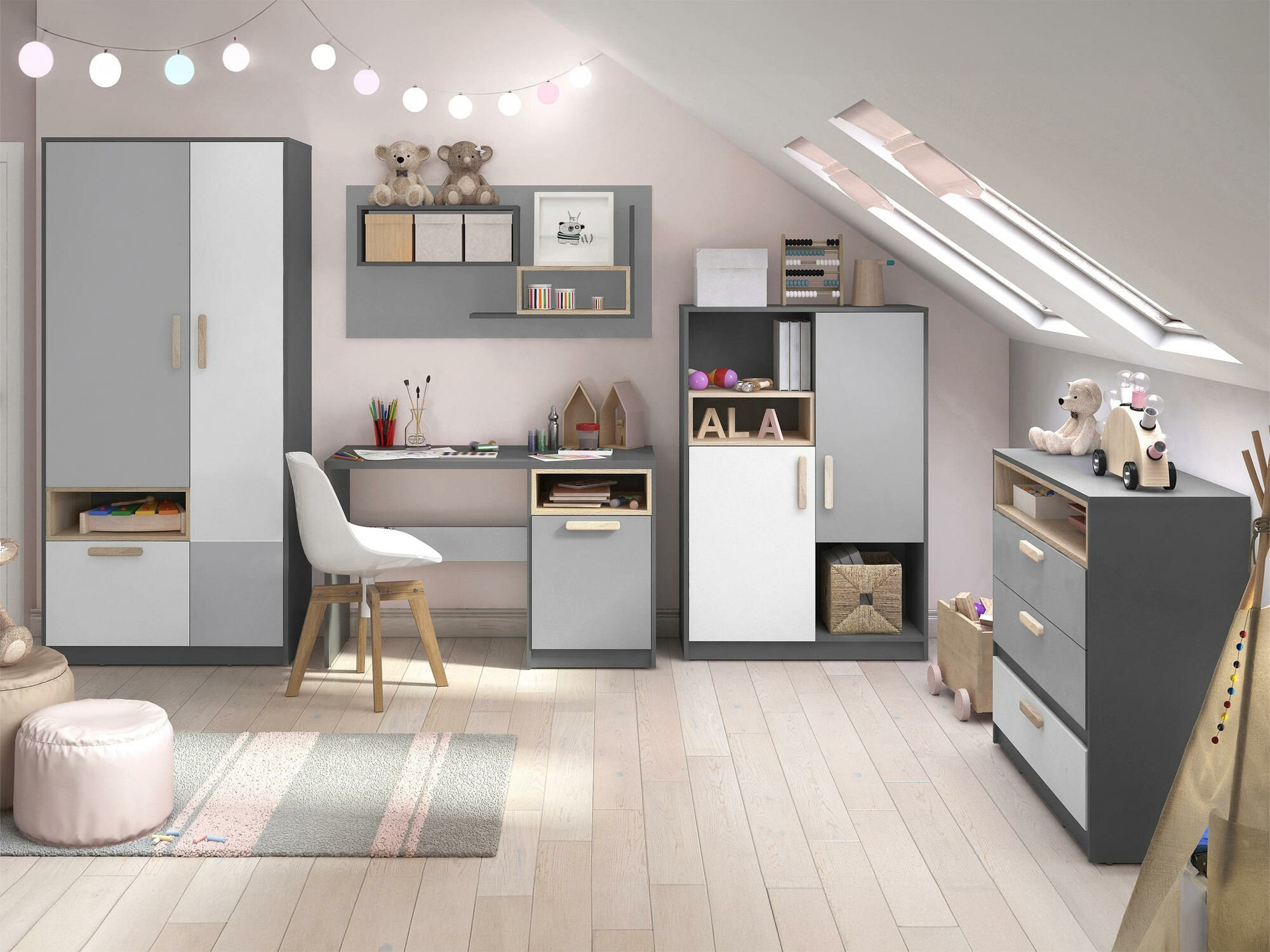 De reeks van de kinderkamer Veravie 124