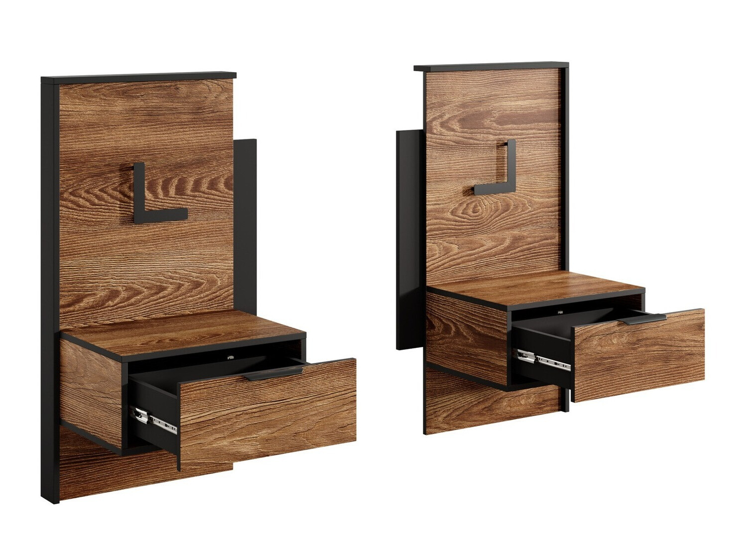 Een set nachtkastjes Flodale 102