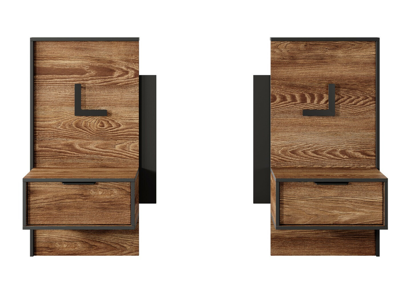 Een set nachtkastjes Flodale 102