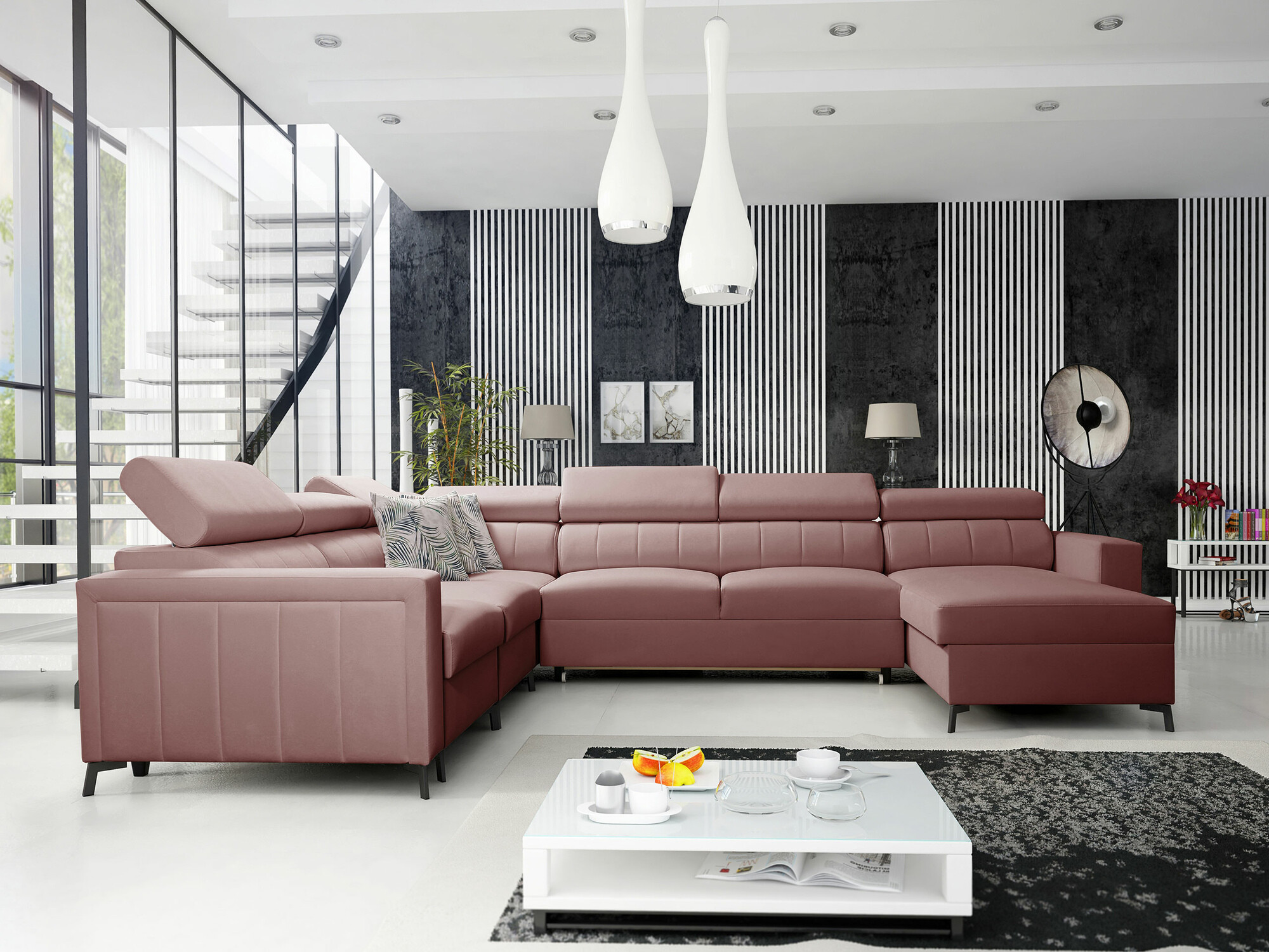 Hoekbank Sarasota 157 (Mono 235 + Botanical 36)