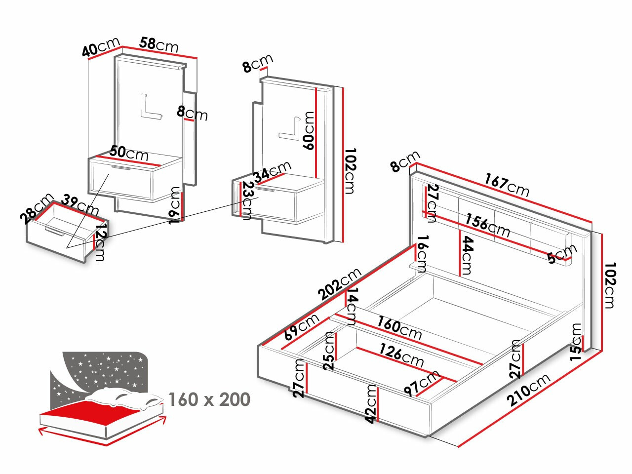 Bed Flodale 103 (Aanwezig)