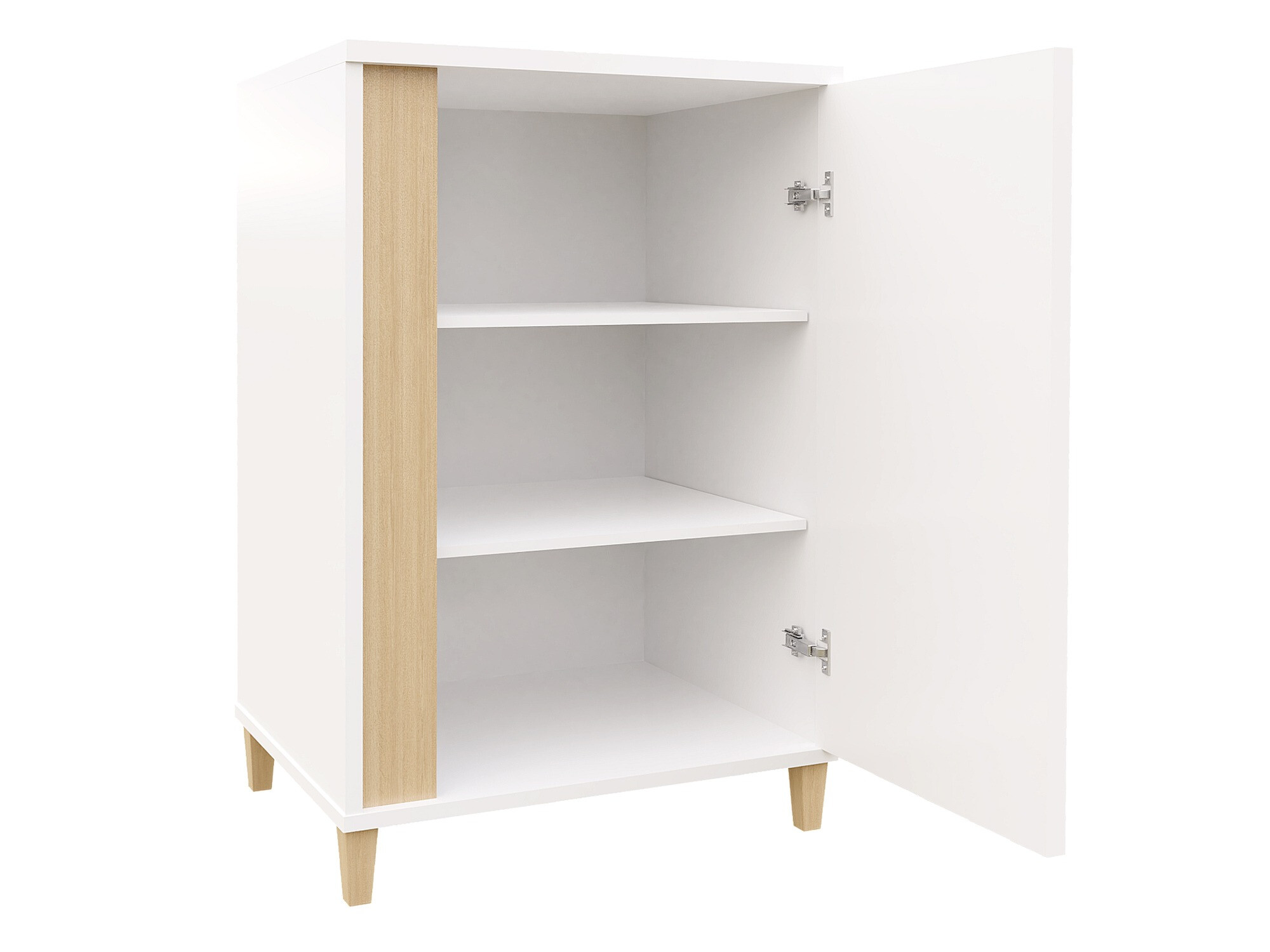 Dressoir Livseri 100 (Wit + Glanzend wit)