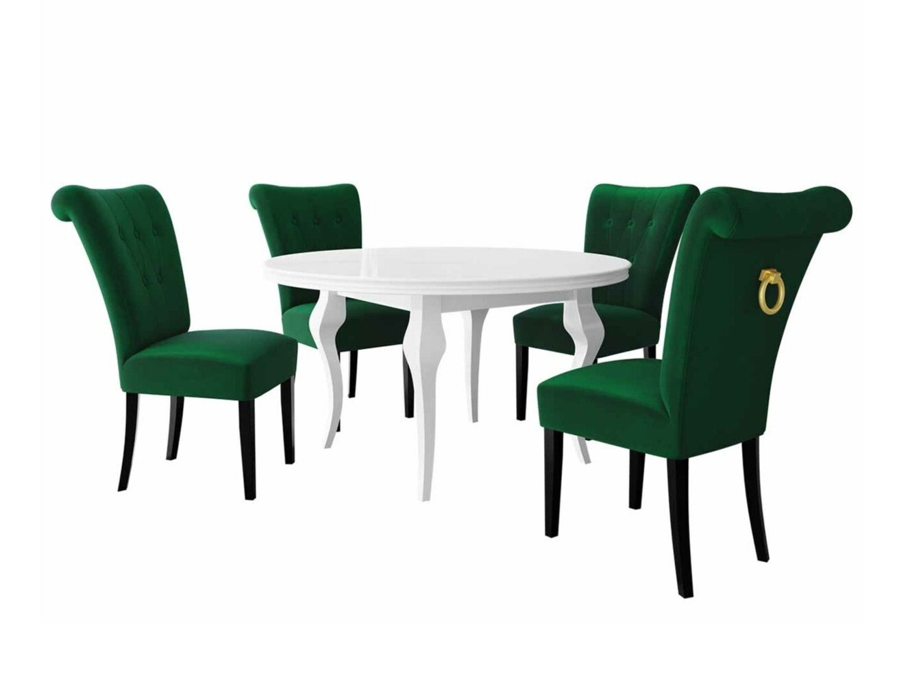 Eetkamerset Racine 143 (Gouden)