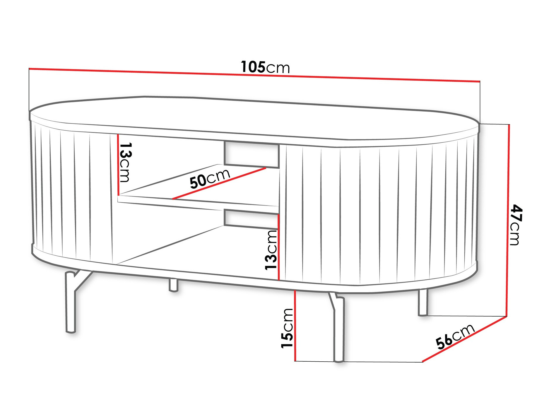 Salontafel Novmono 117