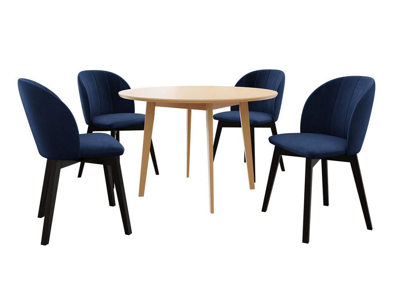 Eetkamerset Racine 136 (Bruin)