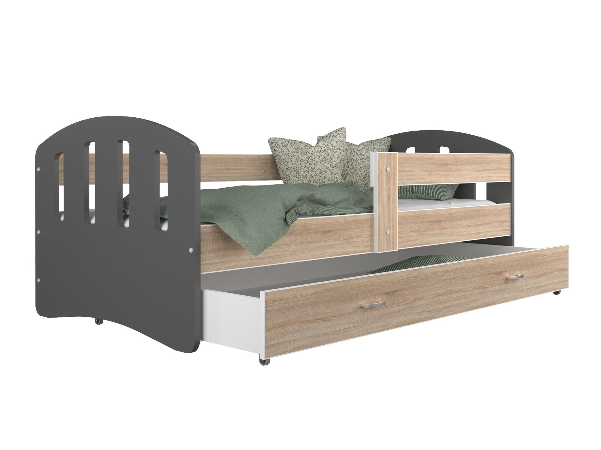 Bed Aurora 134 (Sonoma eik)