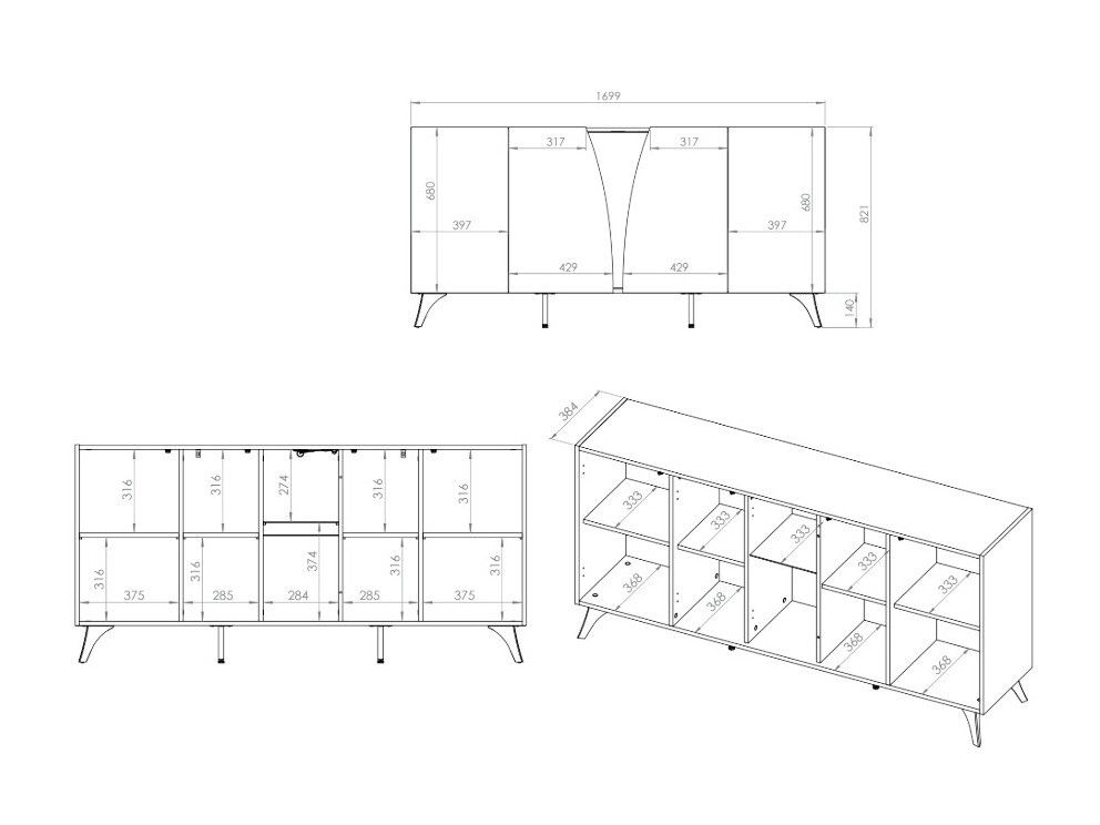 Dressoir Verenoa 102
