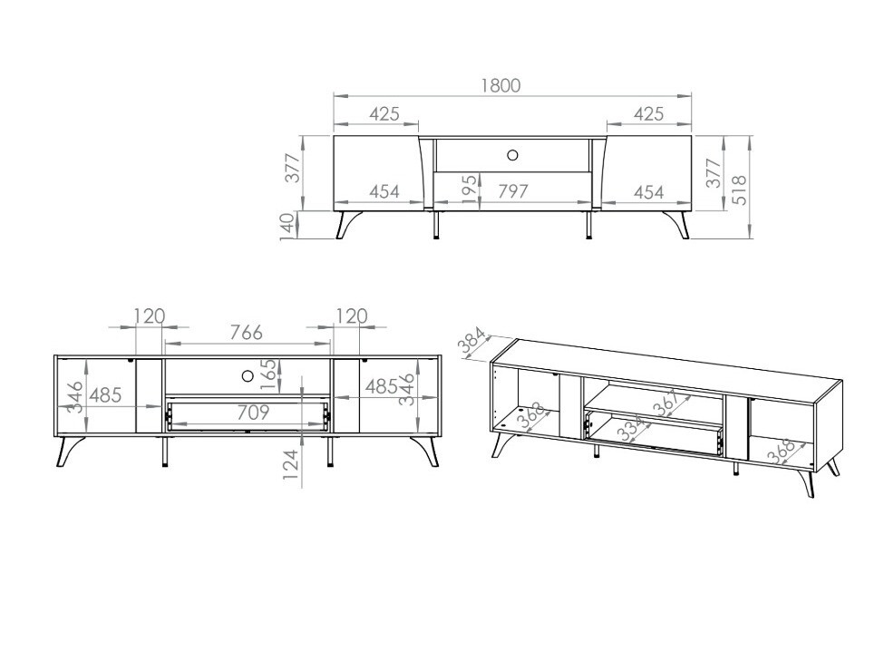 TV-meubel Verenoa 103