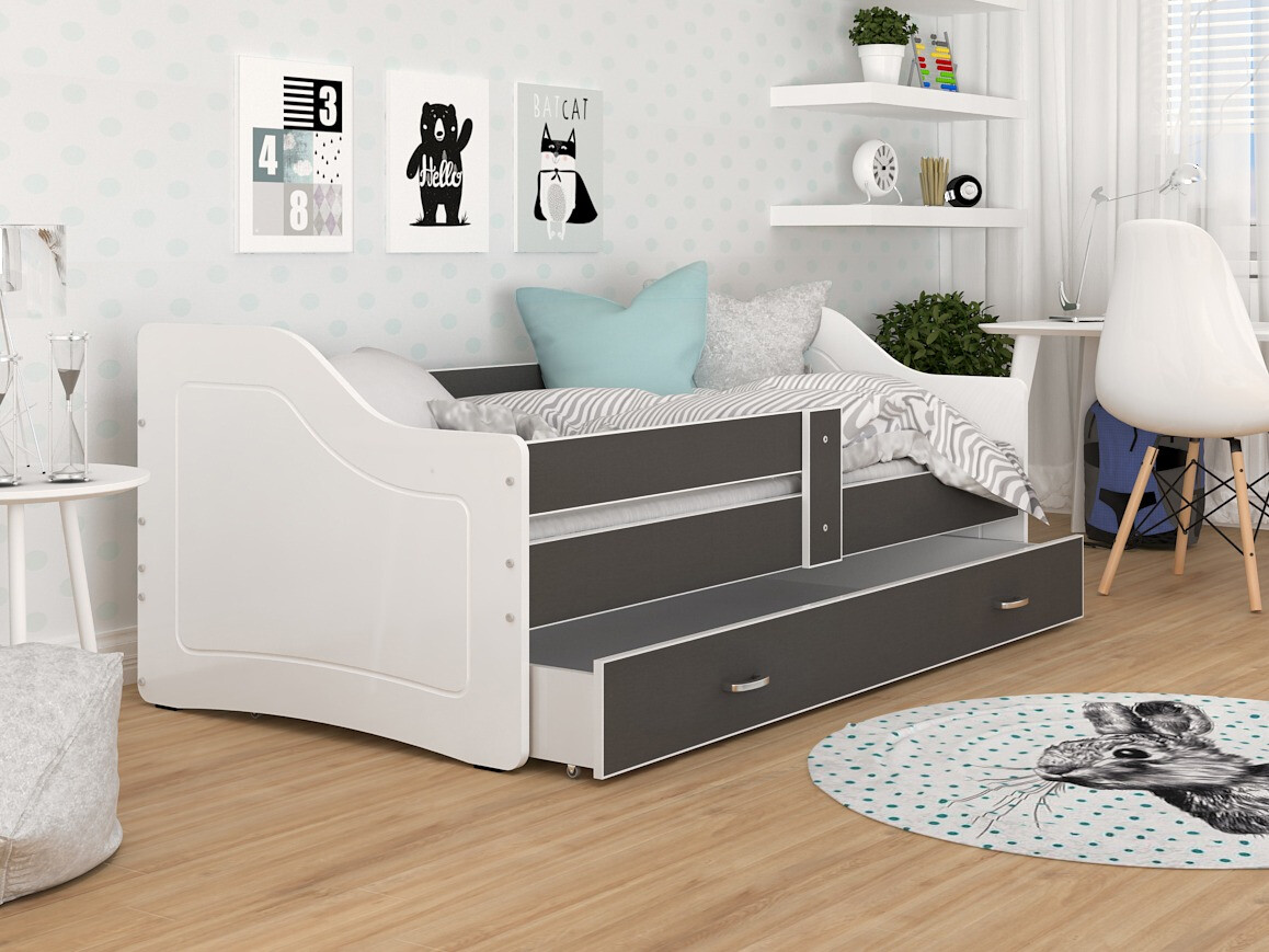 Bed Aurora 136 (Grijs)