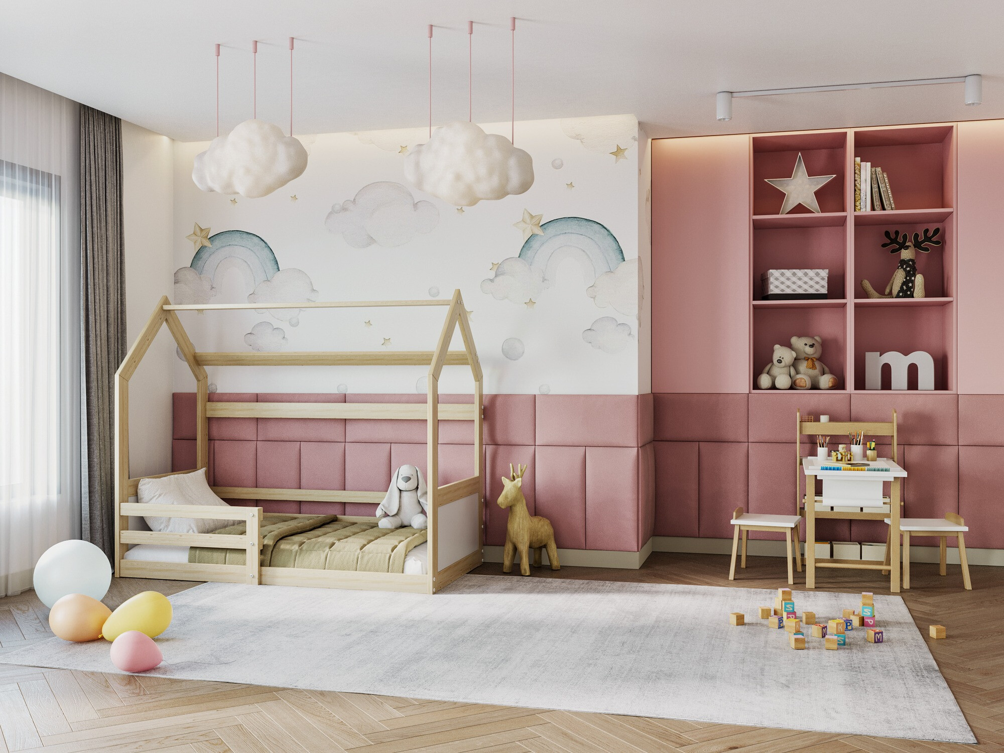 Bed Aurora 174 (Grenen)