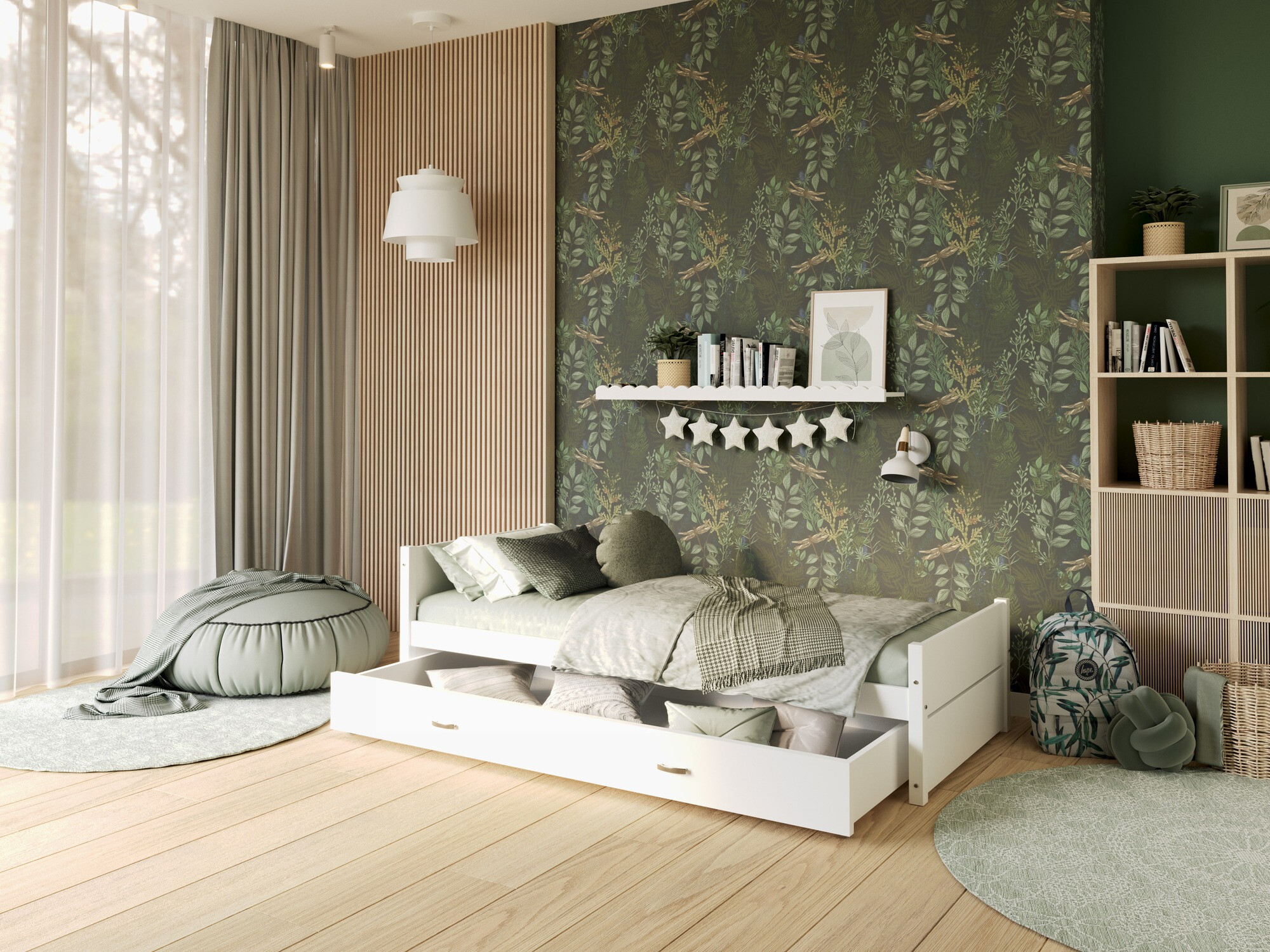 Bed Aurora 176 (Wit)