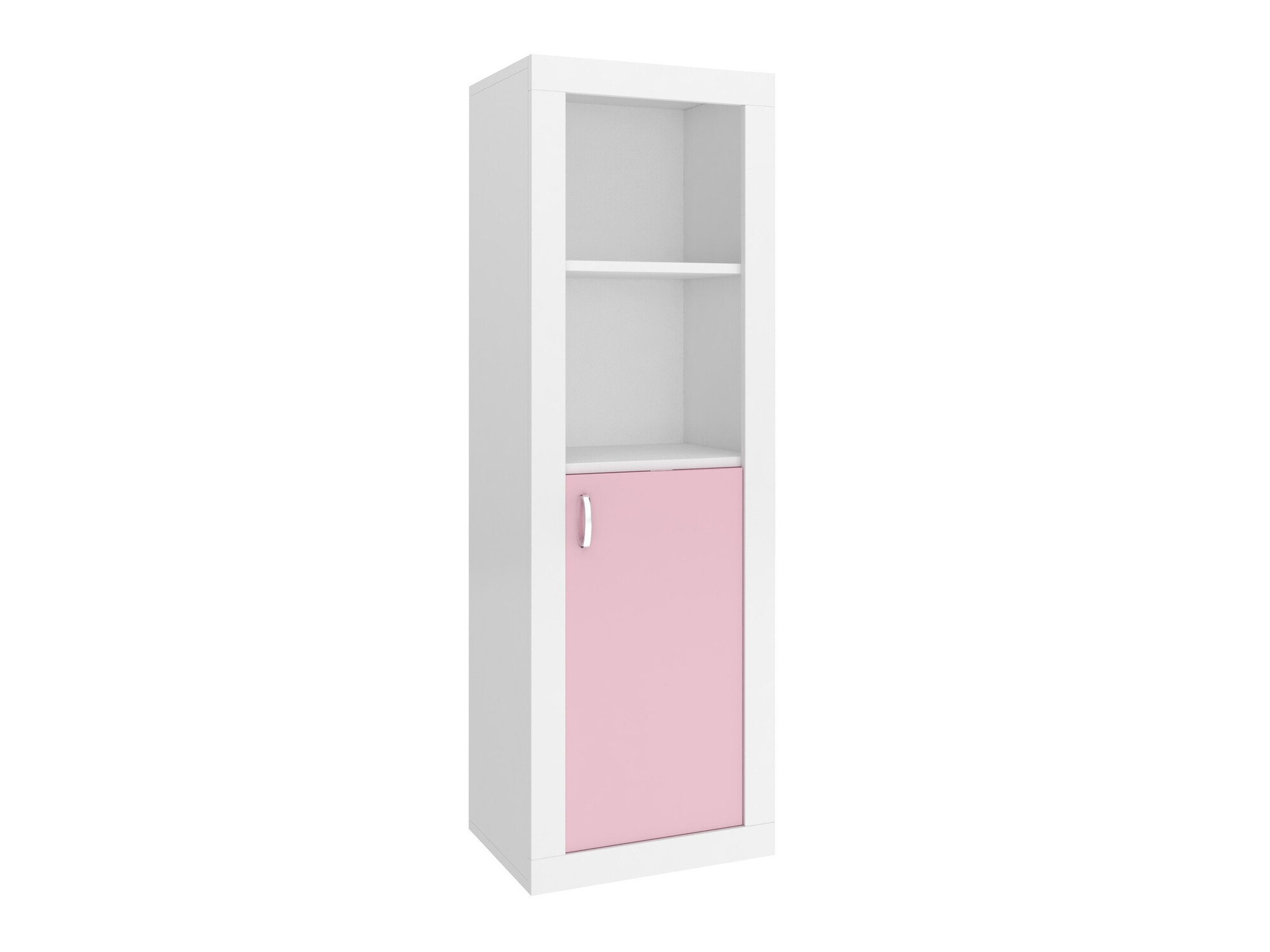 Boekenkast Tentive 105 (Wit + Roze)