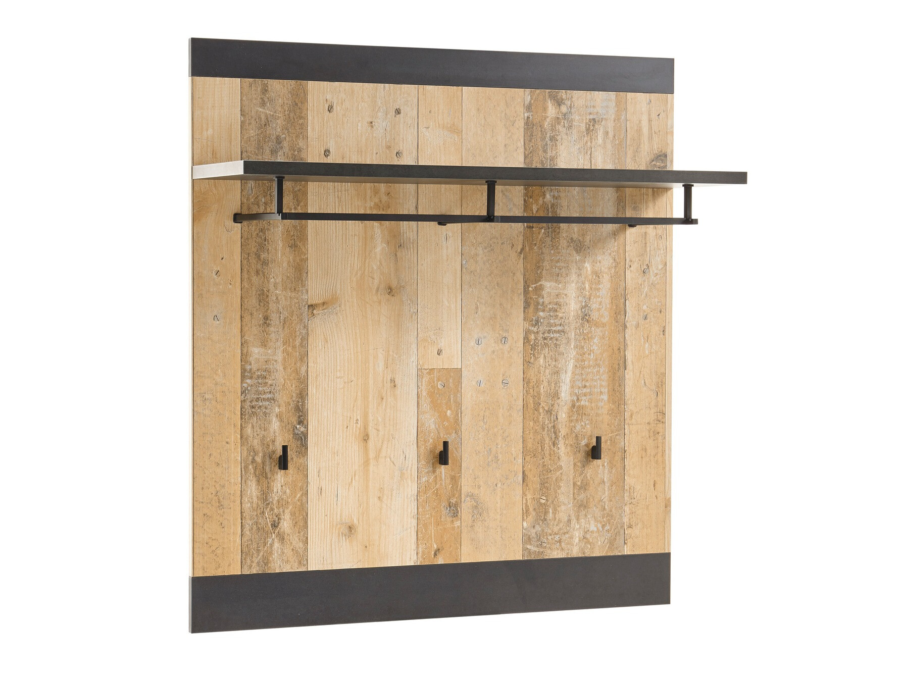 Gangmeubelset Cirtale 130 (Verouderd hout + Antraciet)