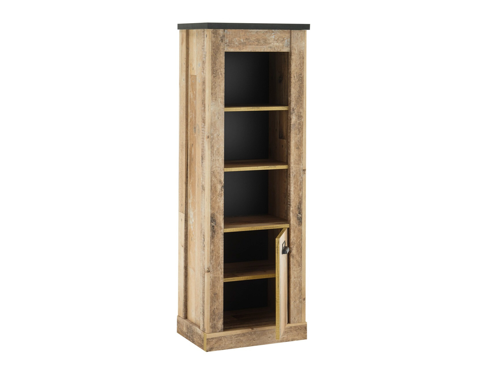 Woonkamerset Cirtale 131 (Verouderd hout + Antraciet)