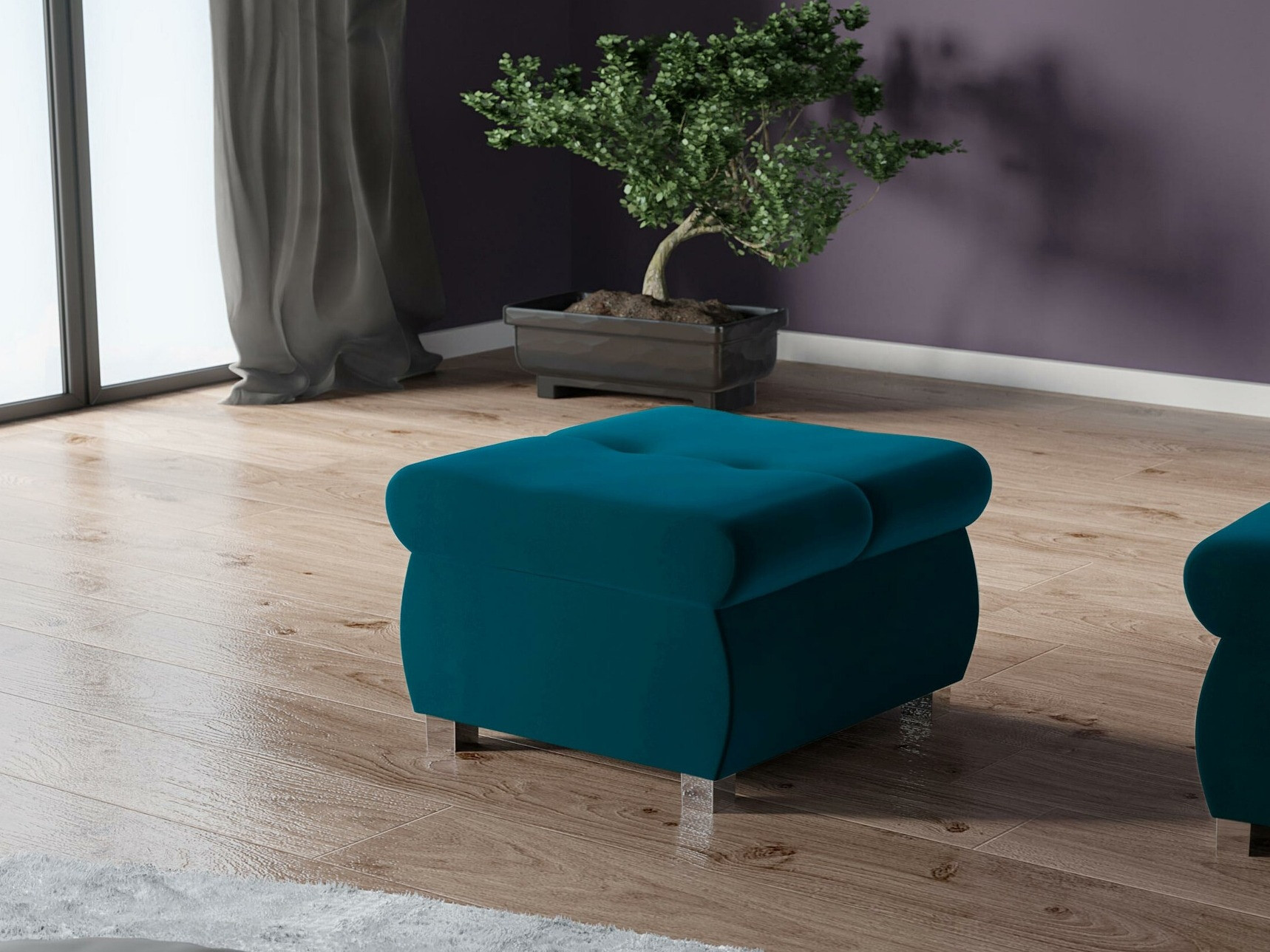 Poef Comfivo 122 (Venus Velvet 2911)