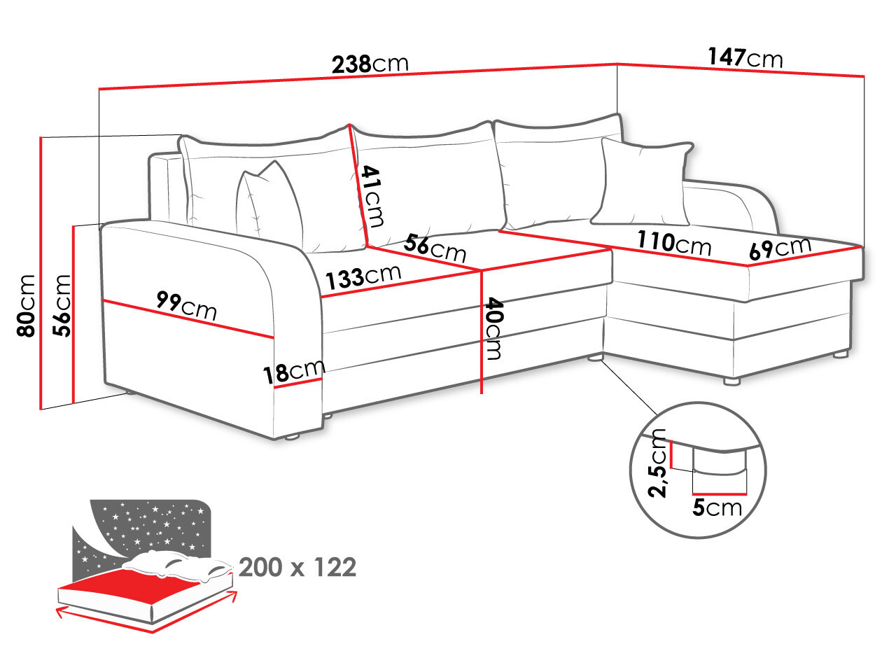 Hoekbank Comfivo Melissa (Boss 12 + Boss 14)