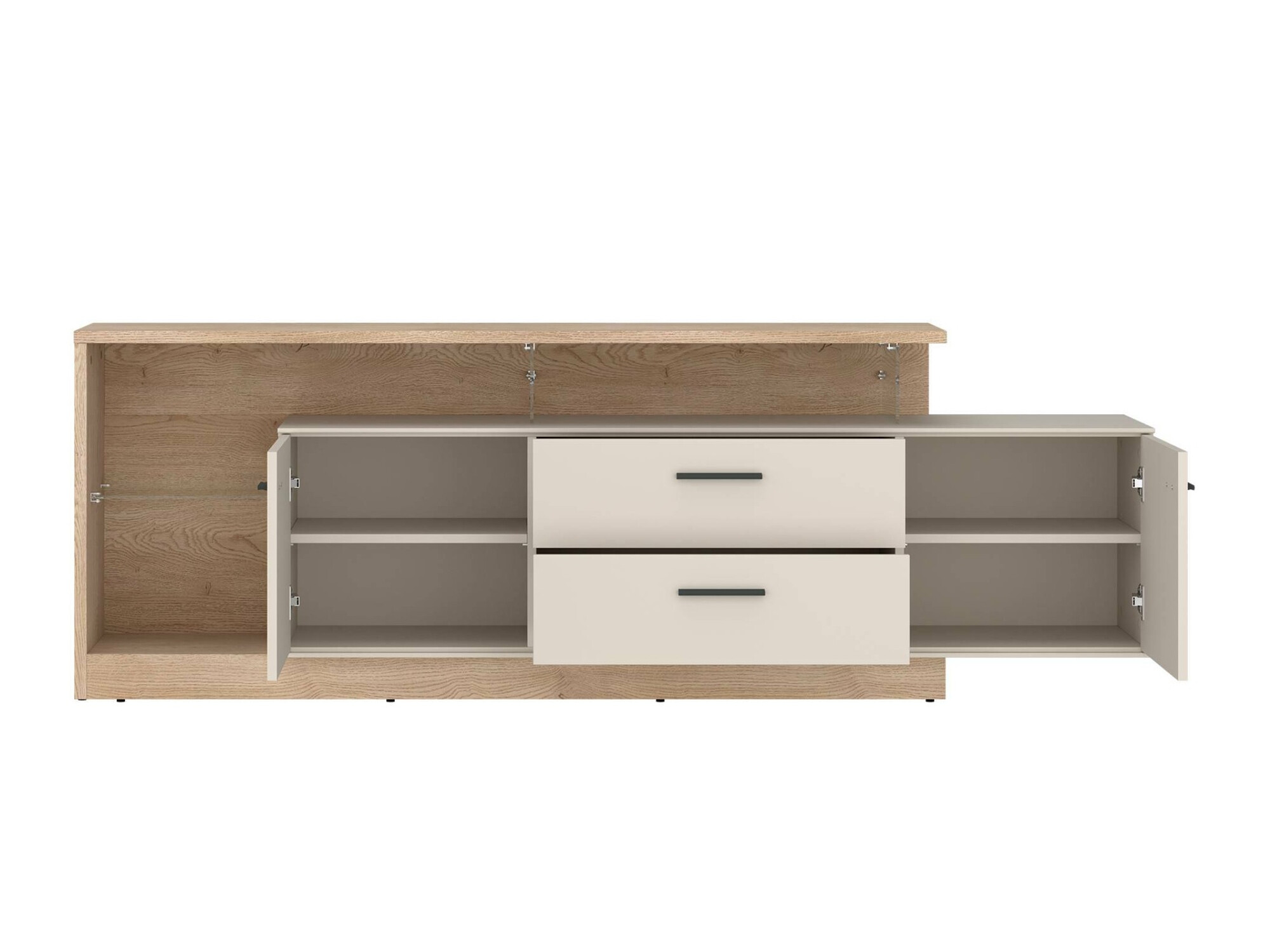 TV-meubel Ontario 137 (Sonoma eik + Kasjmier)