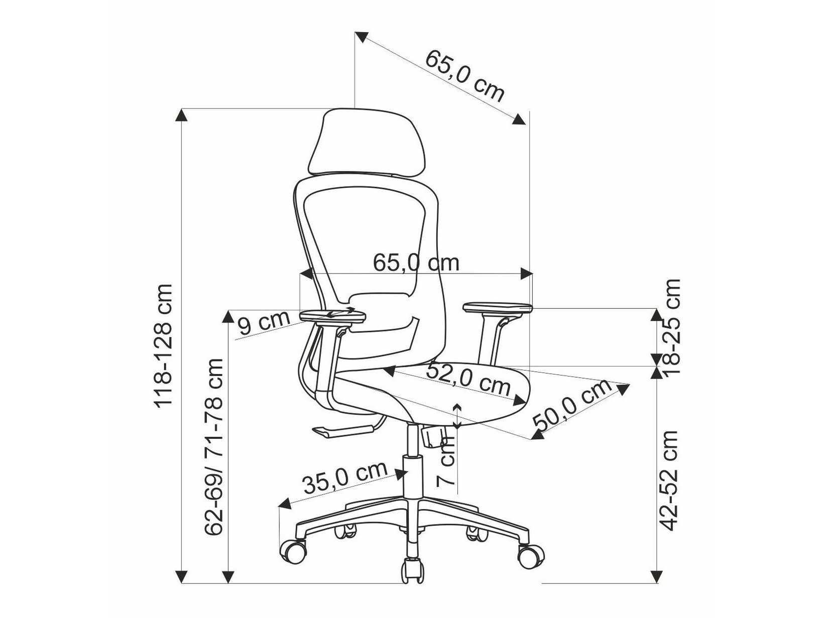 Bureaustoel Houston 1878