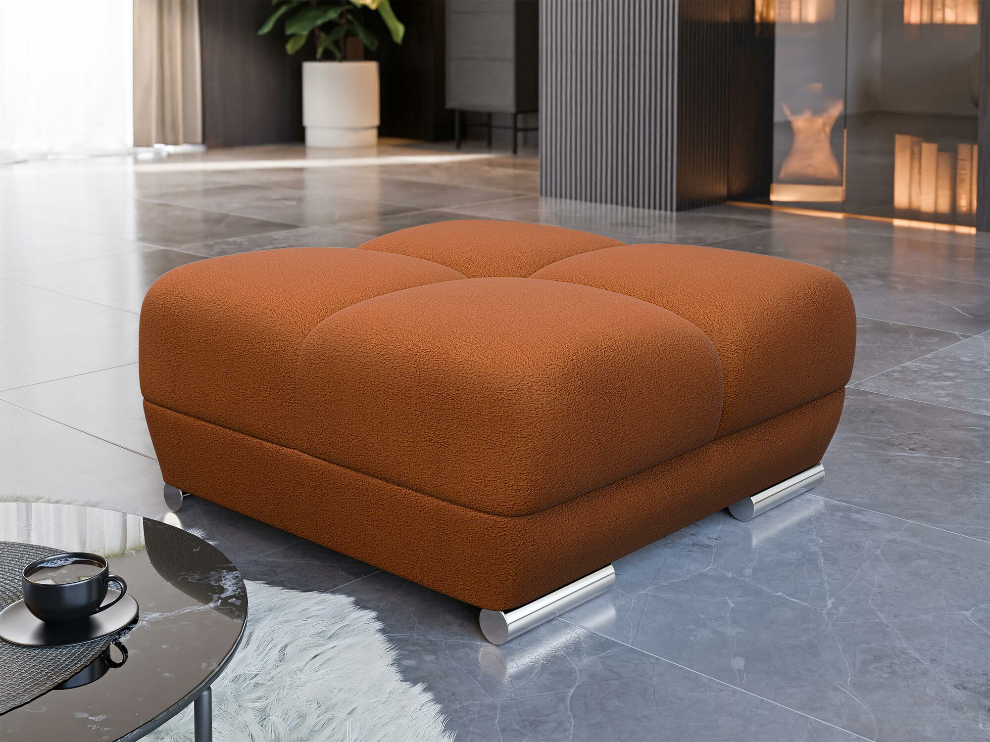 Gestoffeerde hocker Camden 104 (Velo 627)