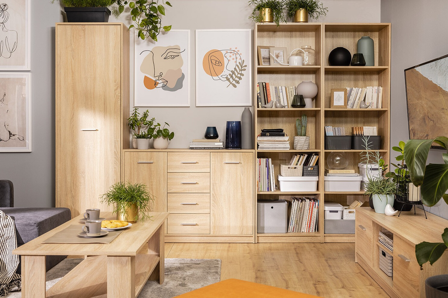 Salontafel Novsore 110 (Sonoma eik)