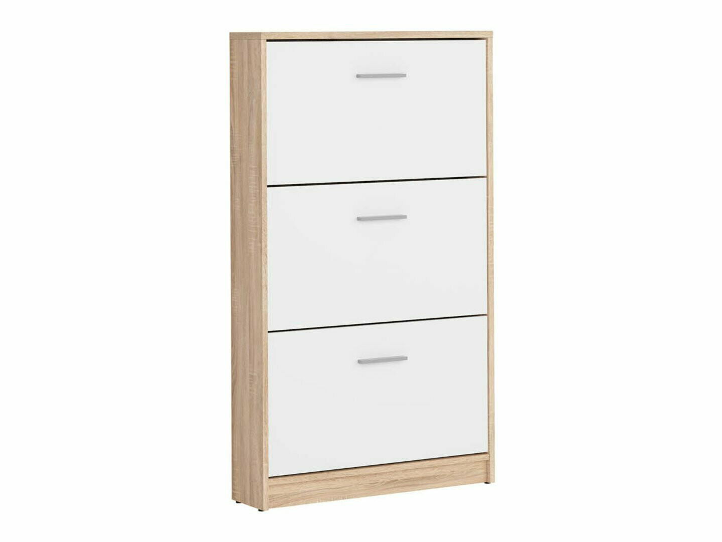 Schoenenkast Novsore 113 (Wit + Sonoma eik)