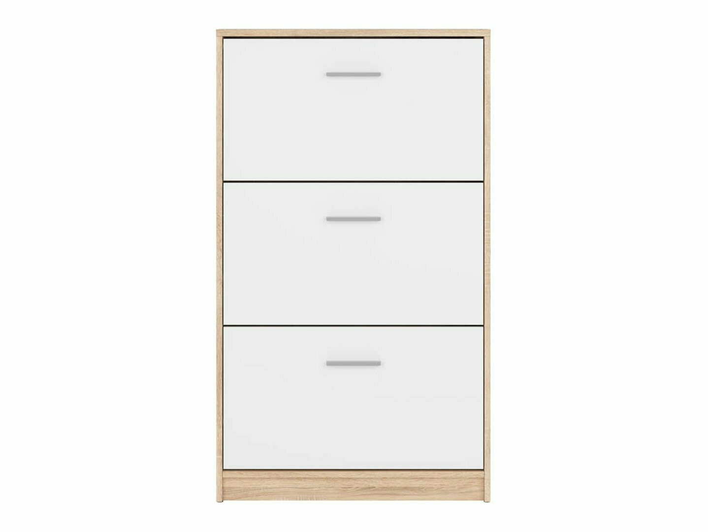 Schoenenkast Novsore 113 (Wit + Sonoma eik)