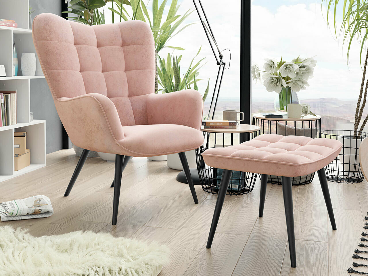 Fauteuil Comfivo 320 (Roze)