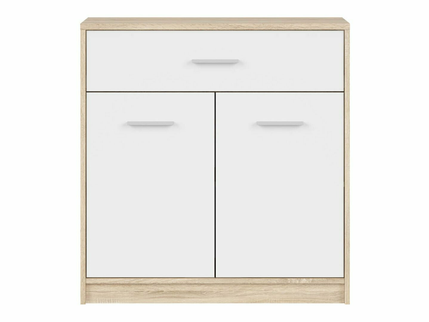 Ladekast Novsore 115 (Sonoma eik + Wit)