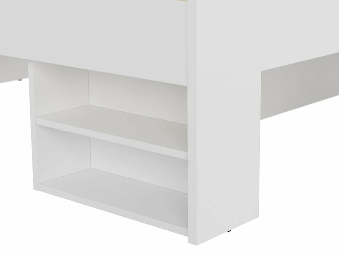 Bed Novsore 130 (Wit)