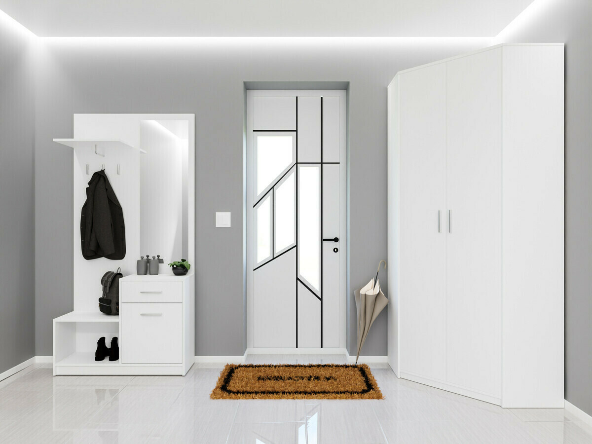 Gangmeubelset Novsore 145 (Wit)