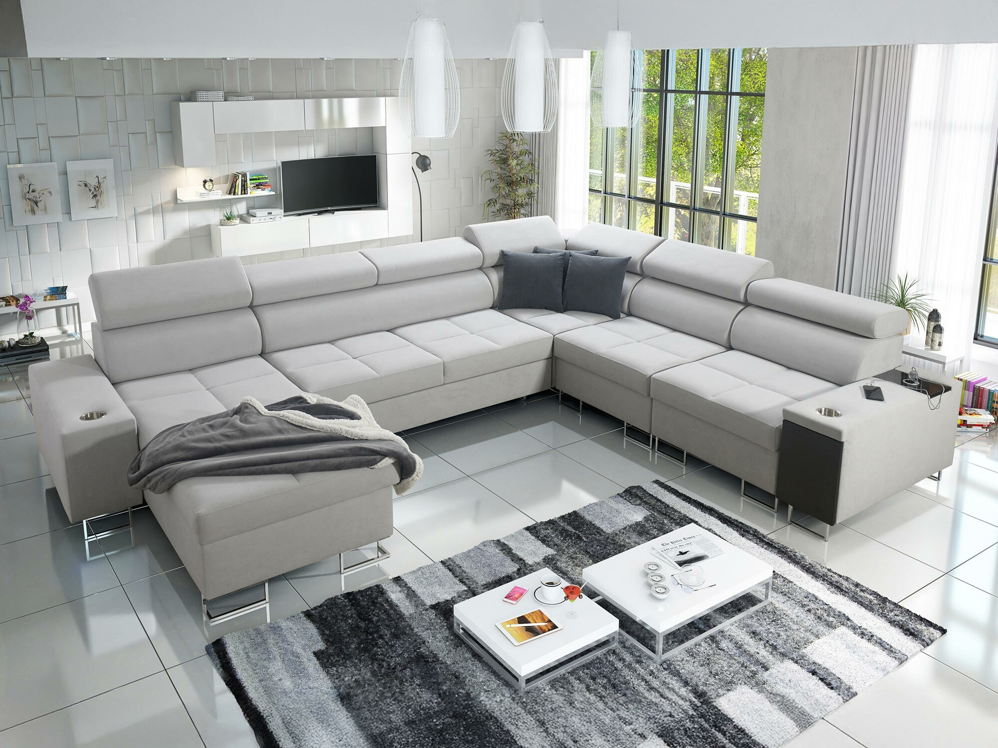 Hoekbank Pearland 116 (Links)