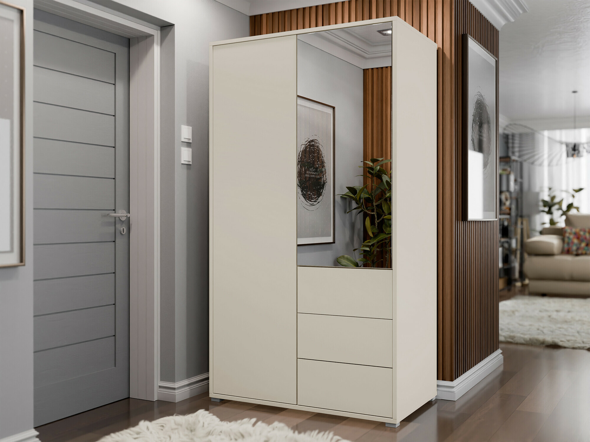 Kledingkast Comfivo Fersoe 112 (Kasjmier)