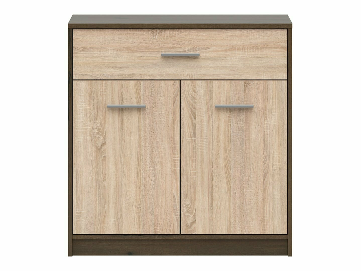 Ladekast Novsore 115 (Donkere eik + Sonoma eik)