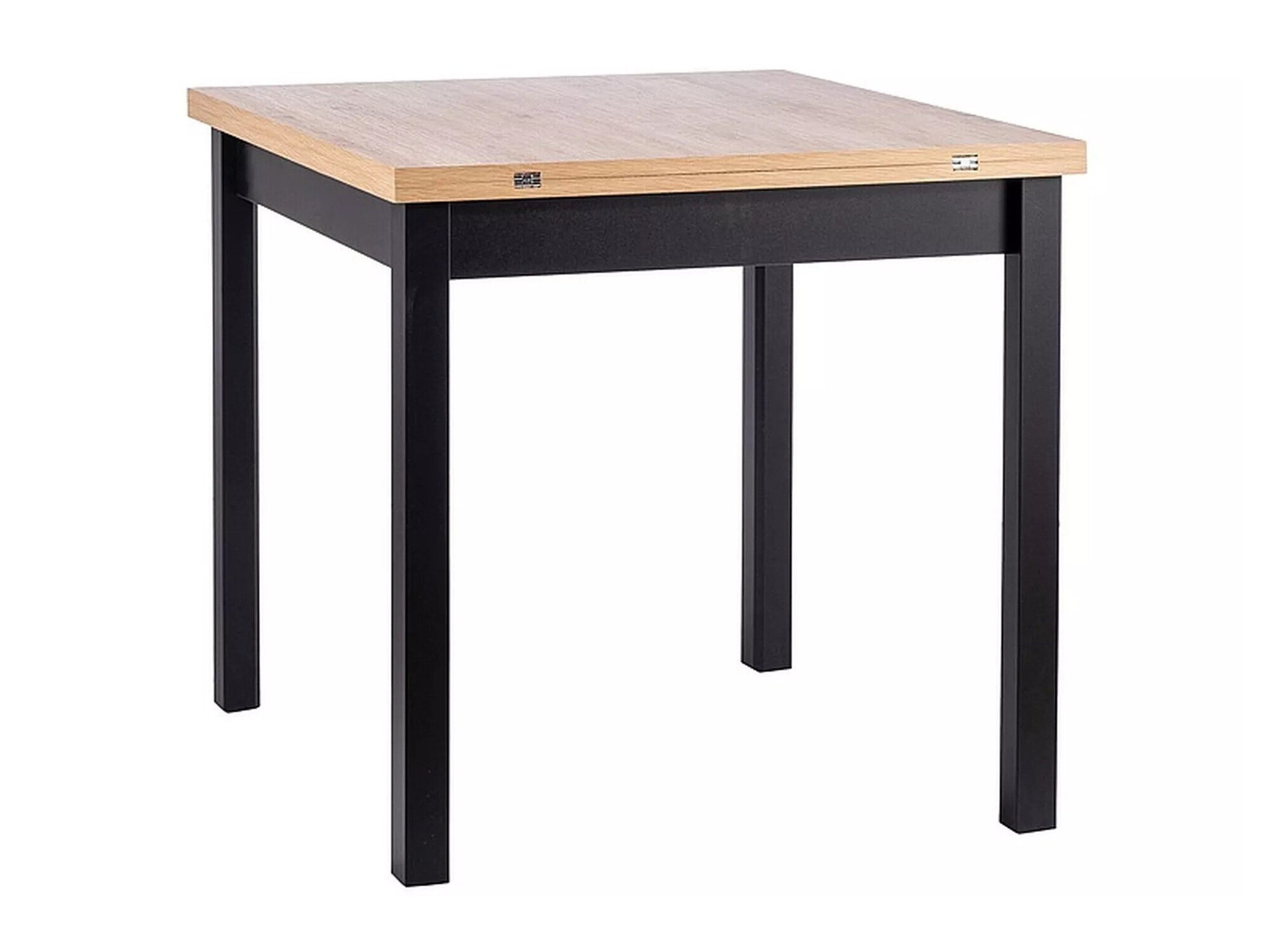 Tafel Detroit 898 (Artisan eiken + Zwart)