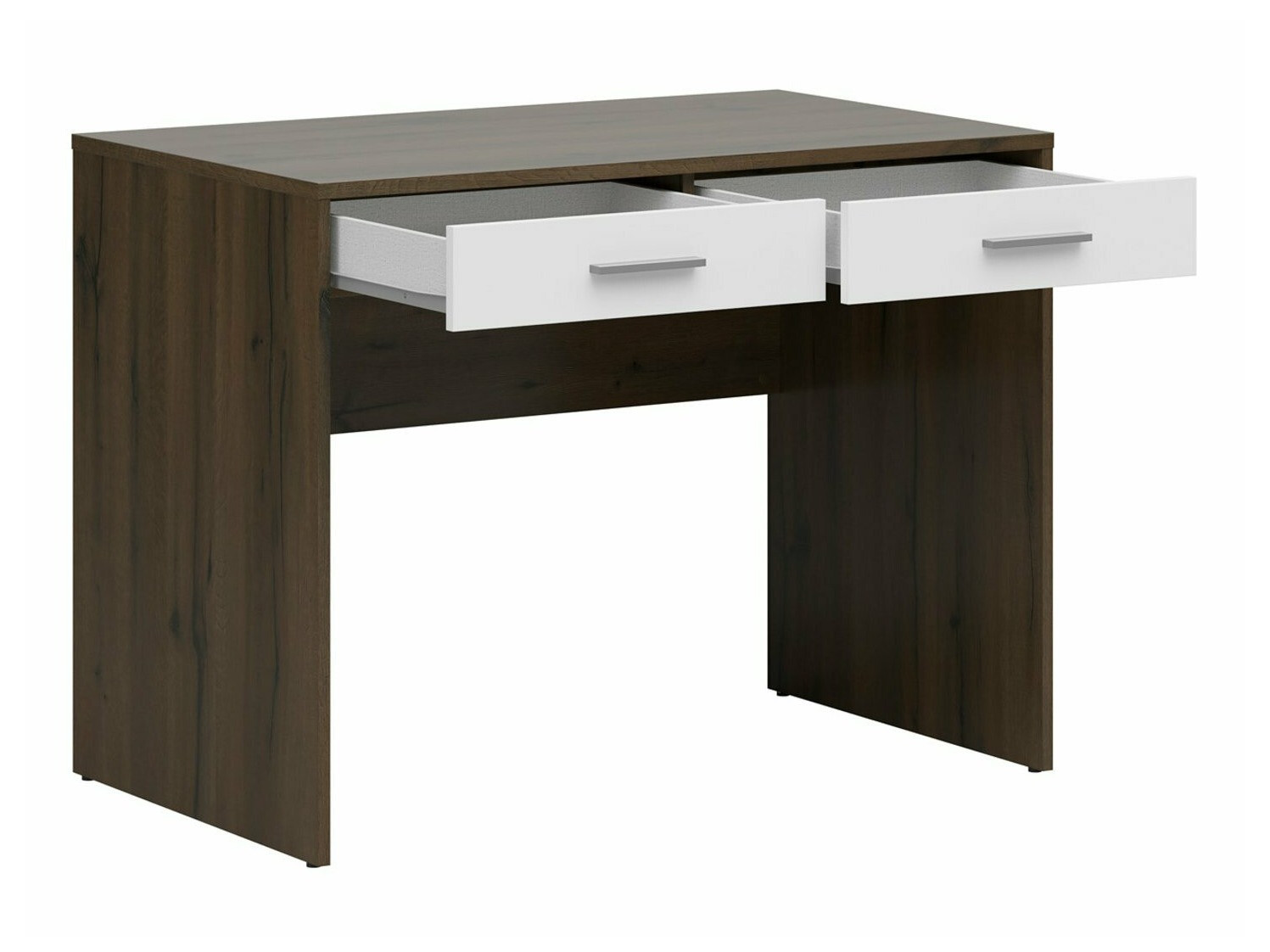 Bureau Novsore 109 (Donkere eik + Wit)