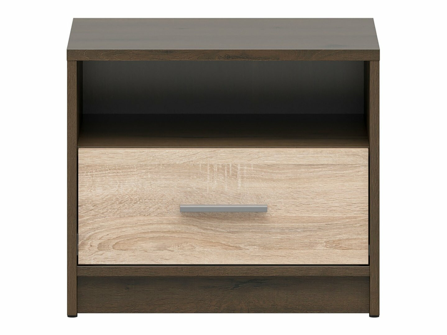 Nachtkastje Novsore 102 (Donkere eik + Sonoma eik)